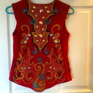 Western show vest
